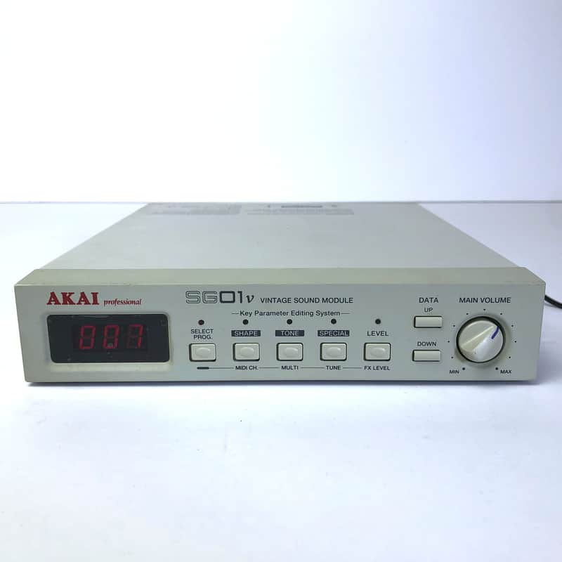 Akai SG01v Vintage Synth Sound Module w/ power supply image 1