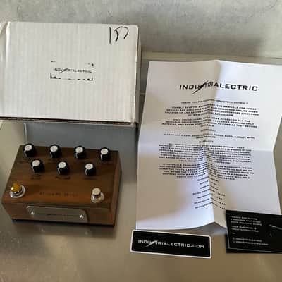 Industrialectric Actuator OD-187 Germanium Overdrive Fuzz Guitar/Bass Effect Pedal Rust image 8