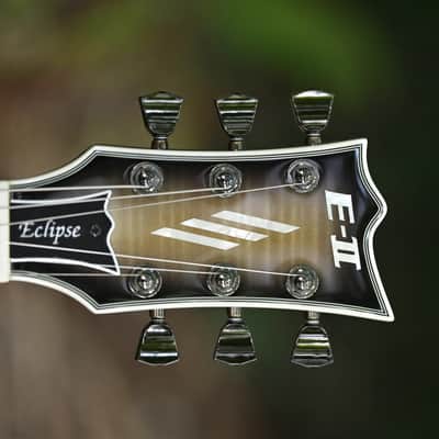 ESP E-II Eclipse Full Thickness - Black Natural Burst image 2