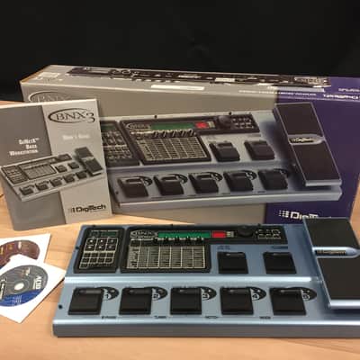 Digitech BNX3 GeNetX Bass Workstation Multi-Effects Pedal w/ 8
