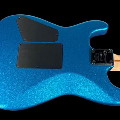 2024 Charvel Custom Shop USA San Dimas 2H with Floyd Rose ~ Red Sparkle image 3