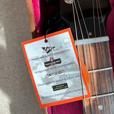 Gibson Custom Shop M2M '58 Humbucker Les Paul Junior Jr DC Brunswick Blue image 11