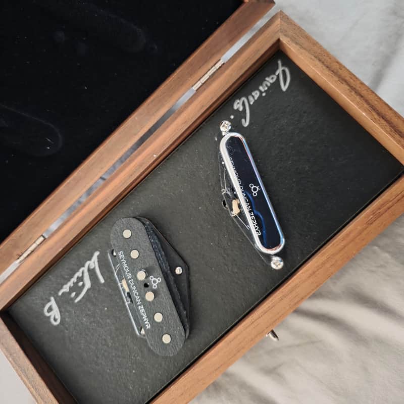 Seymour Duncan ZTL-1s Zephyr Silver Tele Pickup Set 2010s - Silver image 1