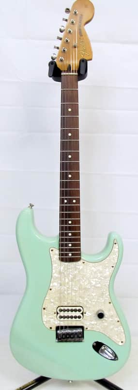 Used Fender Limited Edition Tom DeLonge Signature Stratocaster Surf Green See Photos and Description VGC image 1