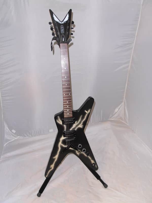 Dean Dimebag Black Bolt ML Guitar 2009, excellent!