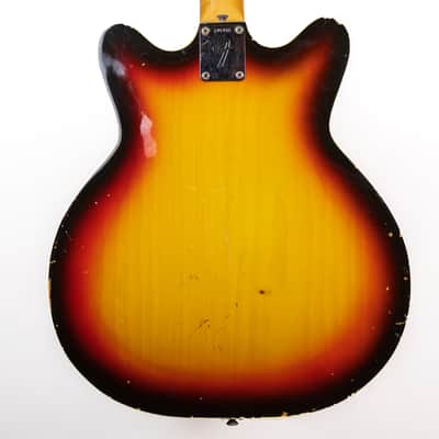 Fender 1967 Coronado Bass I, Sunburst image 6