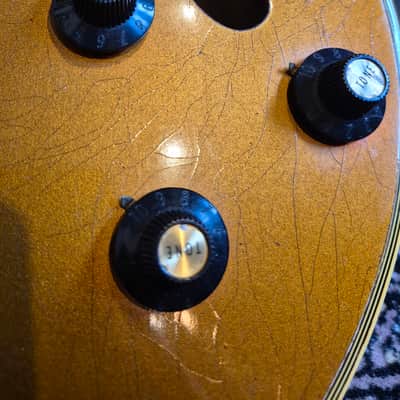 Gibson ES-355TD Mono in Sparkling Burgundy (aka goldtop 335 with vibrato...) image 12
