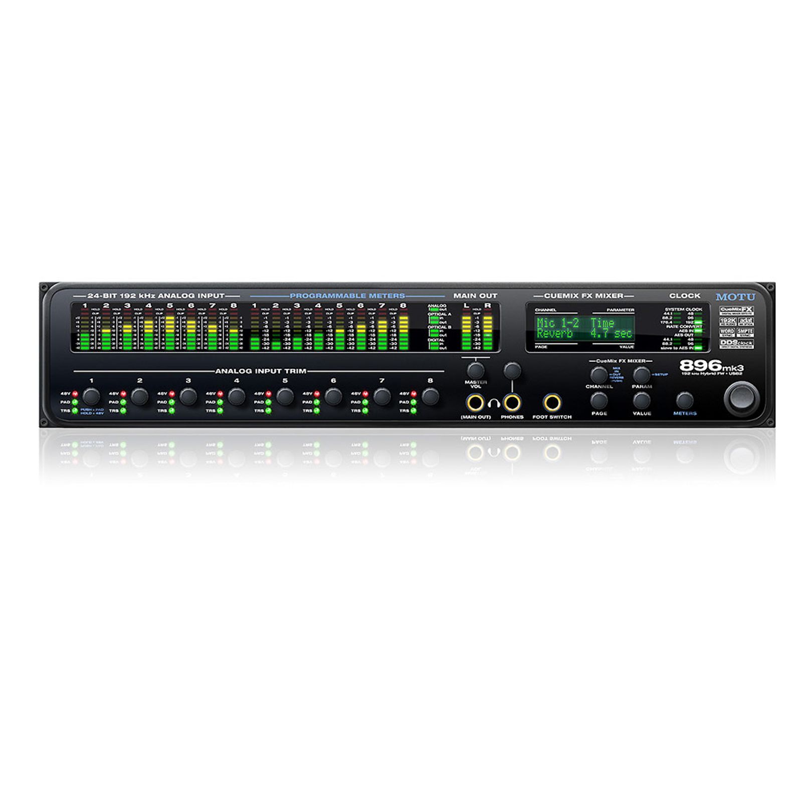 MOTU 896mk3 Hybrid Firewire / USB Audio Interface | Reverb
