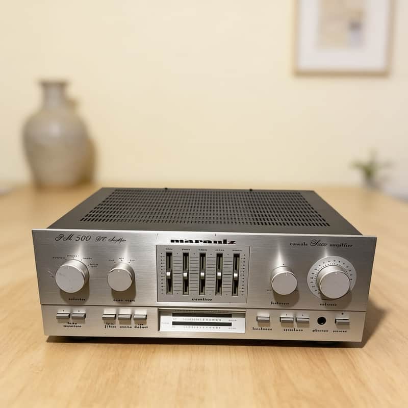 Marantz PM-500 Rare Vintage Stereo Integrated Amplifier Working Hi-Fi Warranty image 1