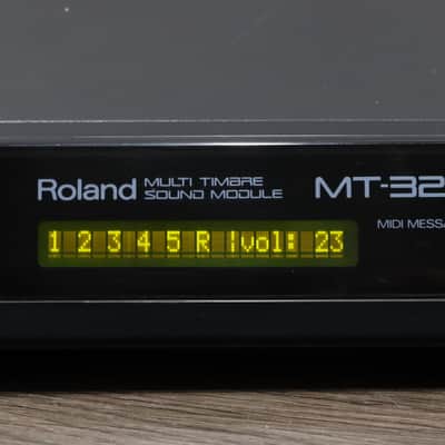 Roland MT-32 Multi Timbre Resoldered MIDI LA Sound Module Late Model W/Adapter image 15