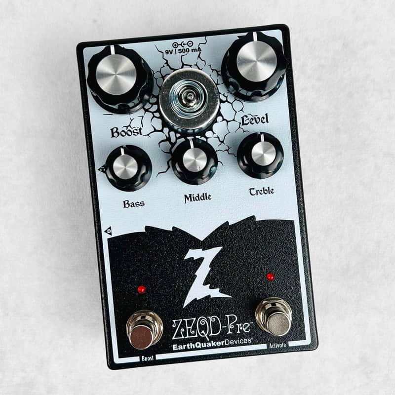 EarthQuaker Devices Dr. Z ZEQD-Pre Tube Preamp Pedal - Black image 1