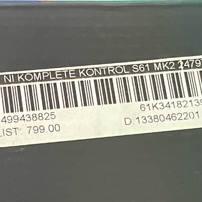 Native Instruments Komplete Kontrol S61 Mk2 2010s - Black image 14