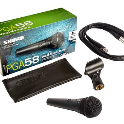 Shure PGA58-XLR Dynamic Vocal Microphone with XLR to XLR Cable image 2
