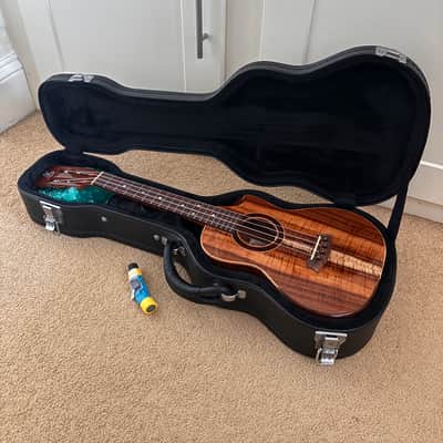 Kanile'a Platinum 2016 Limited Edition Tenor Ukulele (#14654) - Master Grade 5A Curly Koa image 16
