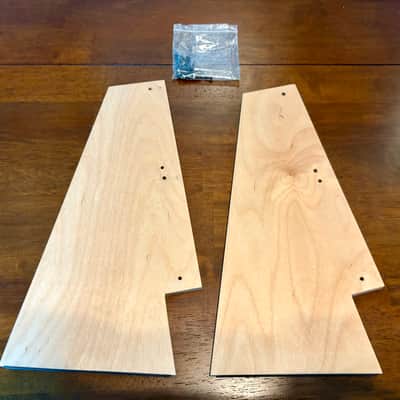 Behringer Synth 2 Tier Stand for Double Modules -Slantback -Panels -Cheeks -Wood image 3