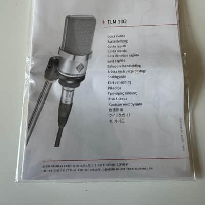 Neumann TLM 102 with Shockmount  Matte Black image 7