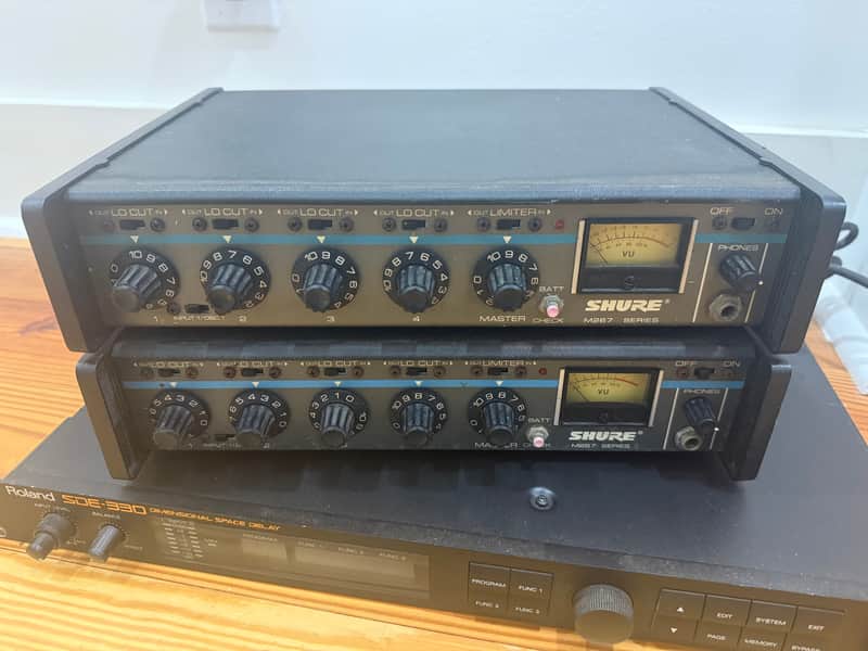 Shure M267 Limiter Mixer Pair image 1