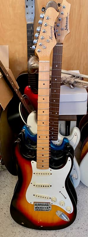 1993 Harmony H80T Electric Guitar image 1