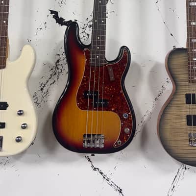 Fender Highway One Precision Bass with Rosewood Fretboard 2003 - 2005 3-Color Sunburst image 2