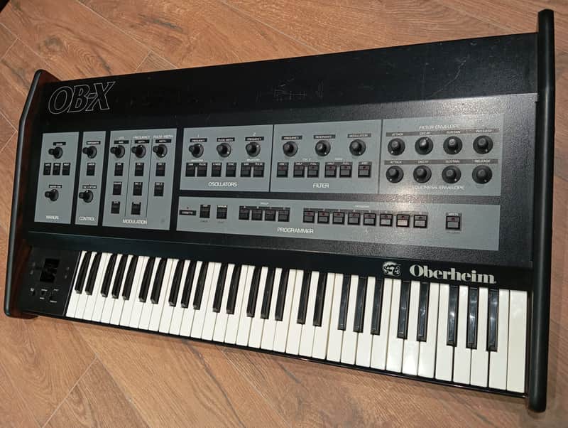 Oberheim OB-X 61-Key 8-Voice Synthesizer 1979 - Black image 1