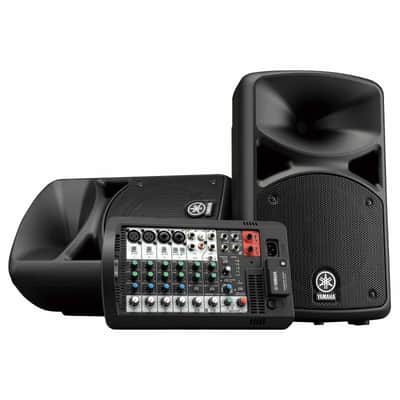 Yamaha STAGEPAS 600BT Active PA DJ System w Bluetooth & Powered Mixer Built In image 3