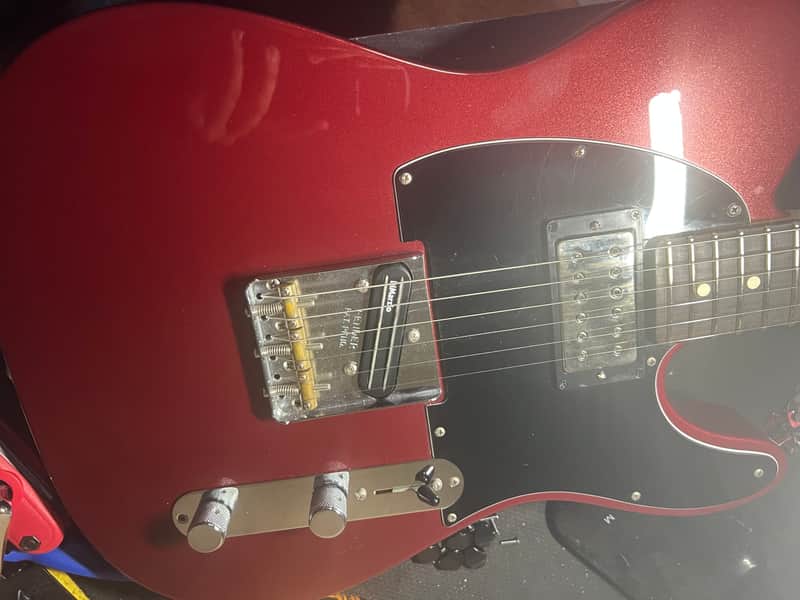 Fender American Performer Telecaster Hum with Rosewood Fretboard 2018 - Present - Aubergine image 1