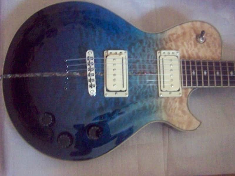 Michael Kelly MSSD-PIBUF Mod Shop Patriot Instinct with Seymour Duncans Blue Fade image 1
