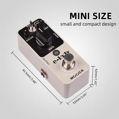 MOOER E-lady Analog Flanger Pedal, (Price includes the import duty for US buyer) image 3