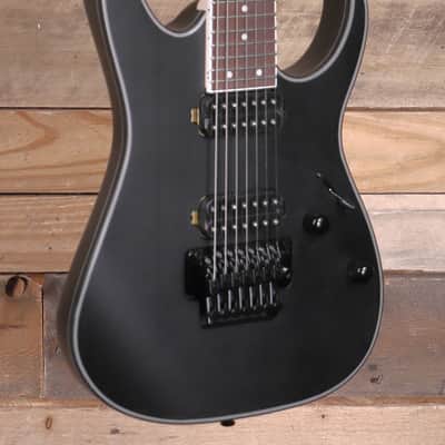 Immagine Ibanez RG7420EX 7-String Electric Guitar Black Flat - 2