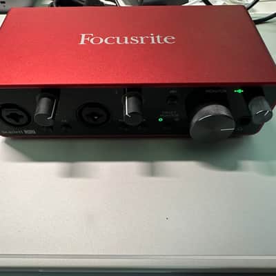 Focusrite Scarlett 2i2 3rd Gen USB Audio Interface 2019 - Present - Red / Black image 1