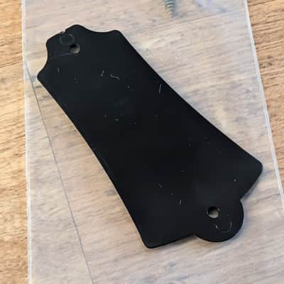Guild Truss Rod Cover With Original Screws Vintage 1970s Black image 4