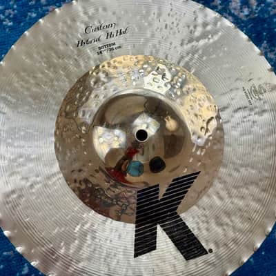 Don’t pay £519!! 14” Zildjian K CUSTOM HYBRID Hihats 1122g 1254g image 3