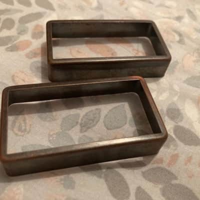 Schaller Open Pickup Covers - Vintage Copper image 1