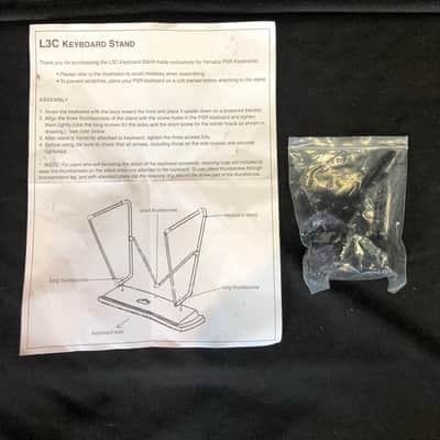 Yamaha L3C Attachable Portable Keyboard Stand image 3