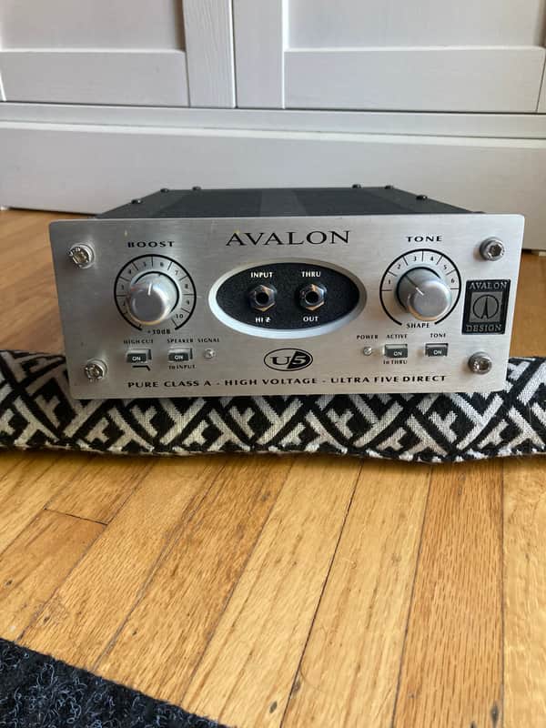 Avalon U5 Direct Box / Instrument Preamplifier 2010s - Silver image 1