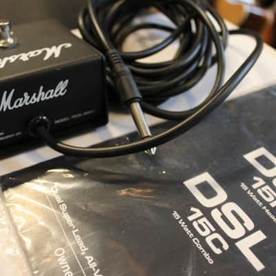Marshall PEDL-90003 Single-Button Amp Footswitch 2010s - Black image 2