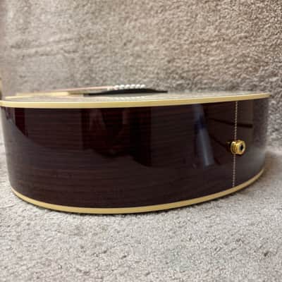 Godin Connaisseur MJ NAT RW All Solid Spruce & Rosewood w/ Case image 6