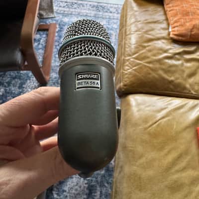 Shure Beta 56A Supercarciod dynamic drum mic image 1
