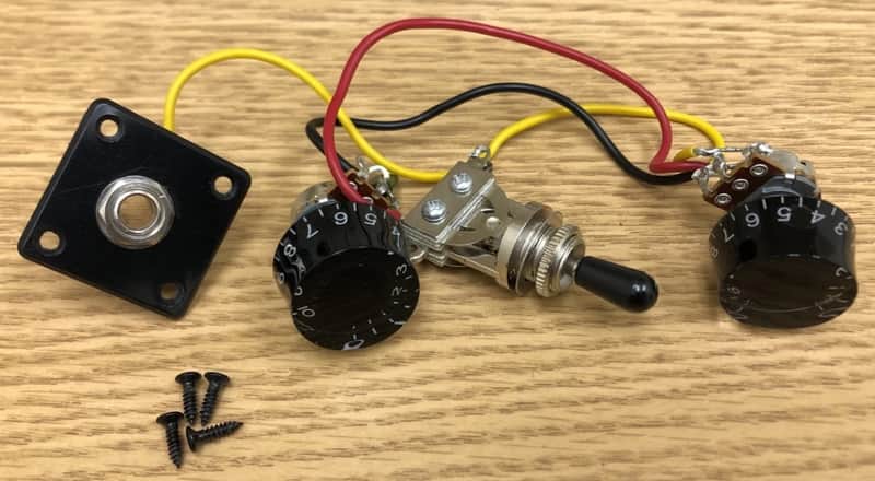 2016 Epiphone Les Paul Special II Electric Guitar Wiring Harness image 1