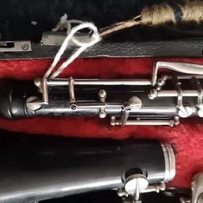 Hans Kreul (Tubingen) Grenadilla Blackwood Oboe with Case RARE image 2