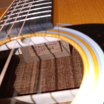 Martin 000E Retro Plus Series Acoustic-Electric Guitar Natural Spruce/Granadillo 1944 image 16