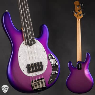 (SEP 9)Ernie Ball Music Man Short Scale StingRay - Galactic Pearl #K14707 image 1