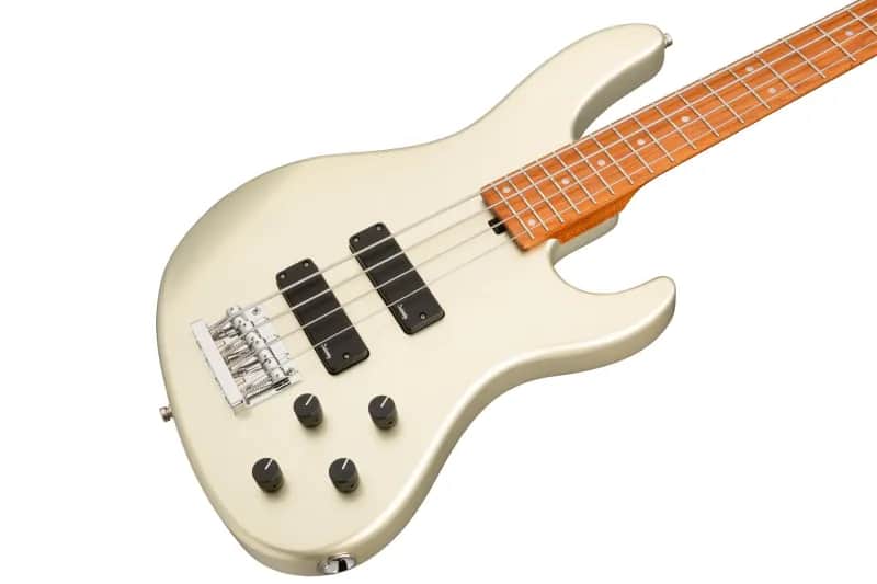 Sadowsky MetroExpress 24-Fret Modern Bass, Roasted Maple Fingerboard, 4-String - Solid Champagne Metallic High Polish image 1
