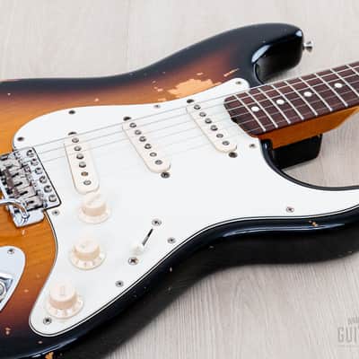 1999 Fender American Vintage ‘62 Stratocaster Sunburst, 100% Original w/ Hangtags, Case image 6