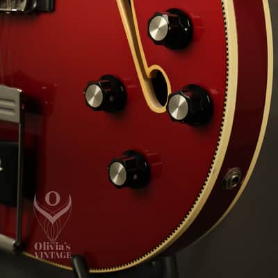 1966 Fender Coronado II Candy Apple Red with CHECKERBOARD BINDING!!! image 8