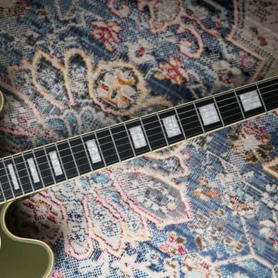Epiphone Exclusive Shinichi Ubukata ES-355 Custom Olive Drab image 11