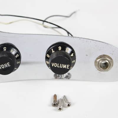 1976 Vintage Fender Mustang Control Plate ~All Original~ CLEAN USA 1970s image 1