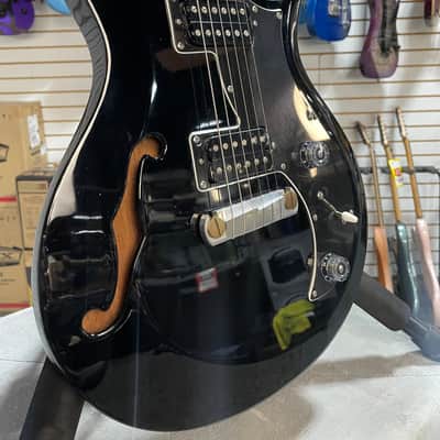 PRS S2 USA Semi-Hollowbody Mira 2014 - Black w/Gig Bag image 1