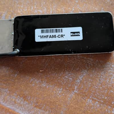 Artec MHFA95-CR Side Mounting Mini Humbucker Neck Pickup For Johnny Smith Guitar 7.26K Chrome image 6