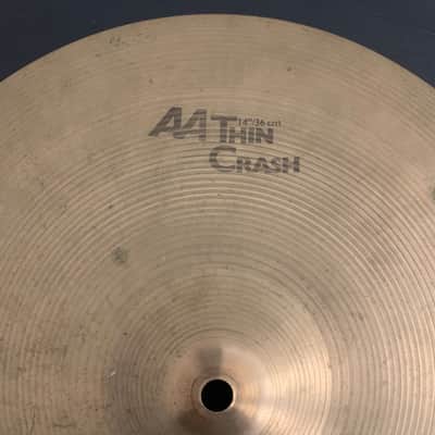 Sabian 14" AA Medium Thin Crash Cymbal image 2